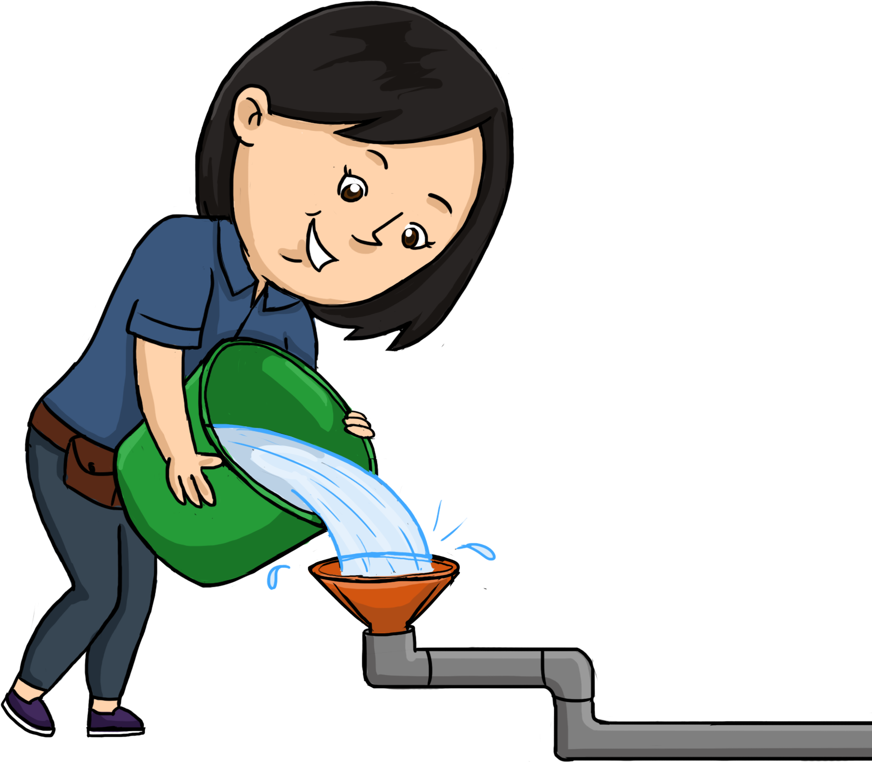 Plumber's First Job Is To Execute R Code In Response - Plumber (2307x2000), Png Download