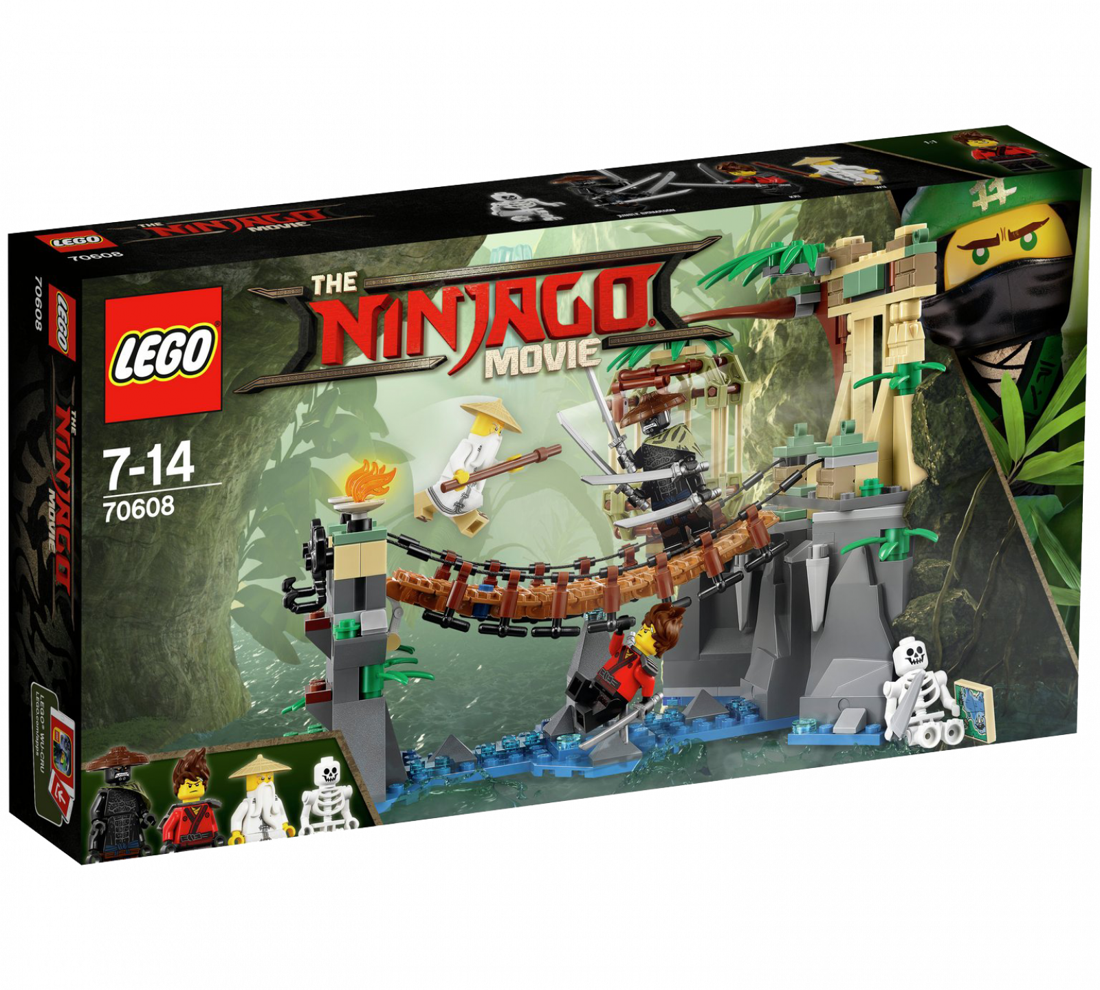 Lego 70608 Ninjago Movie Master Falls (1600x1440), Png Download