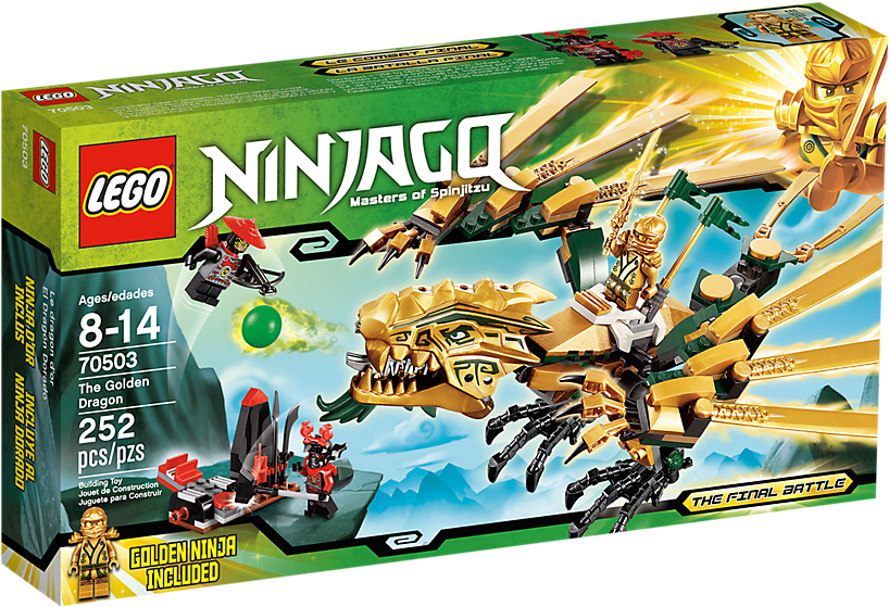 Lego Ninjago The Golden Dragon 70503 Lego Ninjago The - Lego Ninjago (840x630), Png Download