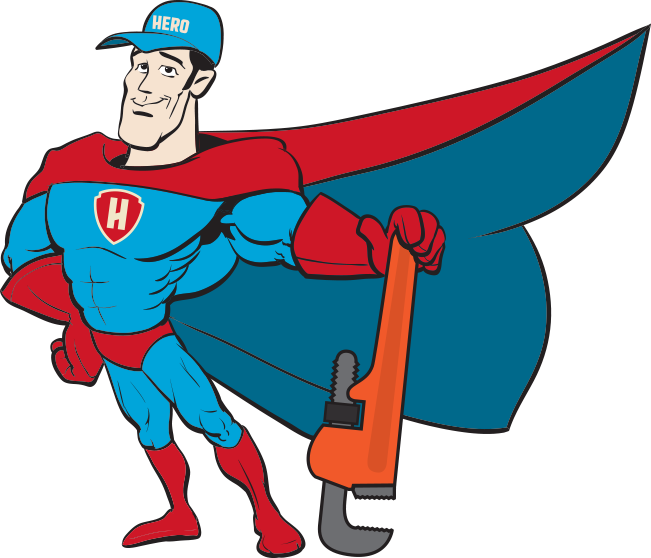 Svg Royalty Free Download Plumber Clipart Maintenance - Superhero Plumber (651x558), Png Download