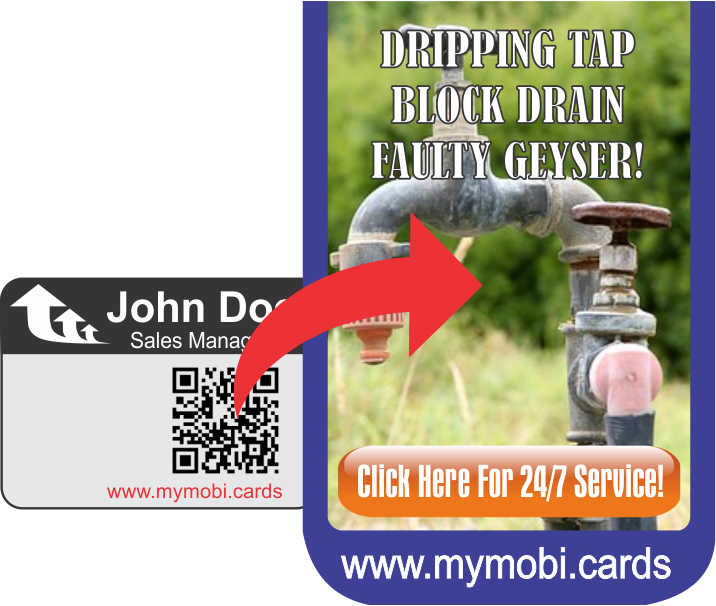 Plumber - Qr Code Shower Curtain (716x606), Png Download