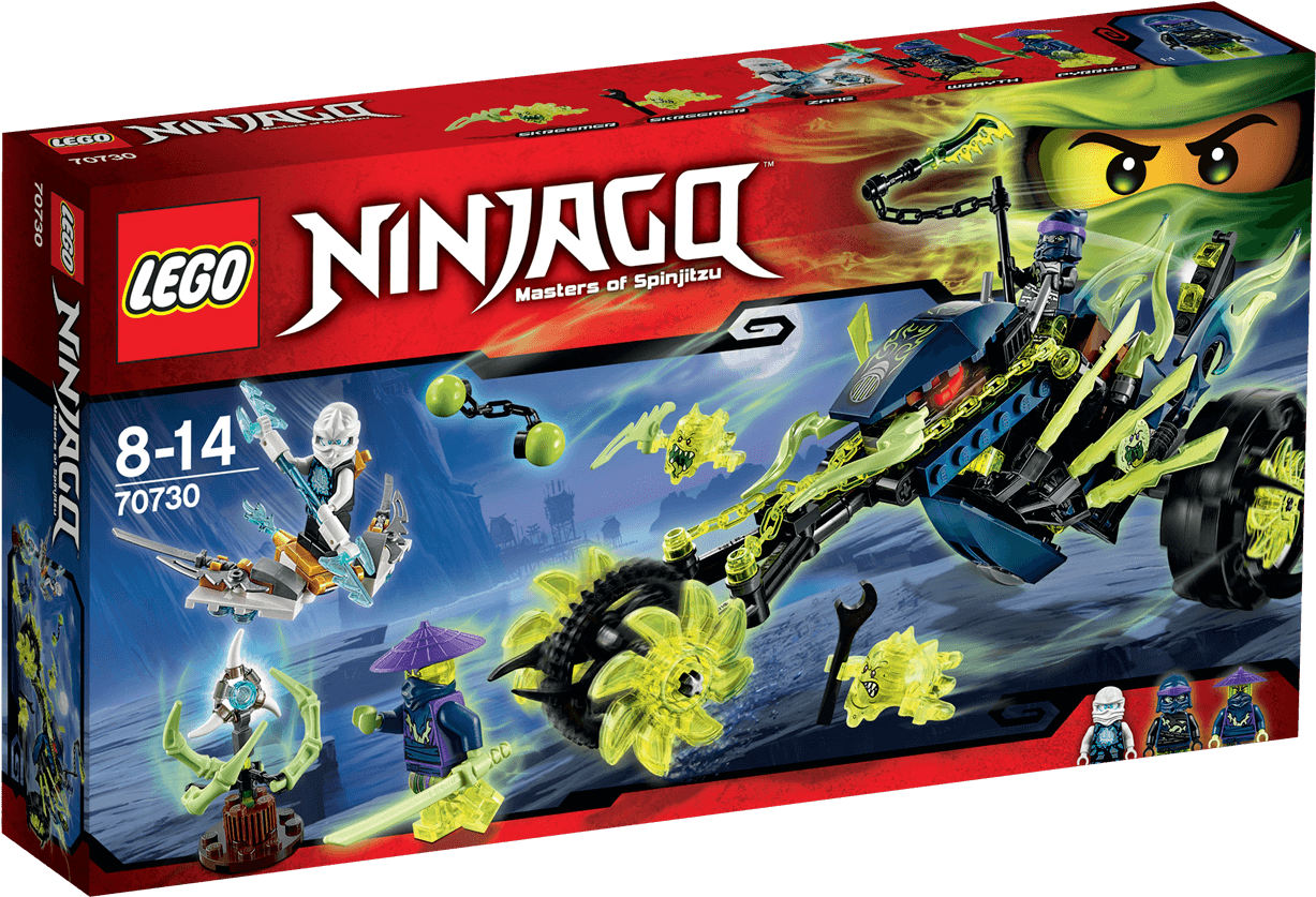 Lego Ninjago Chain Cycle Ambush - Lego Ninjago Chain Cycle Ambush - 70730 (1488x837), Png Download