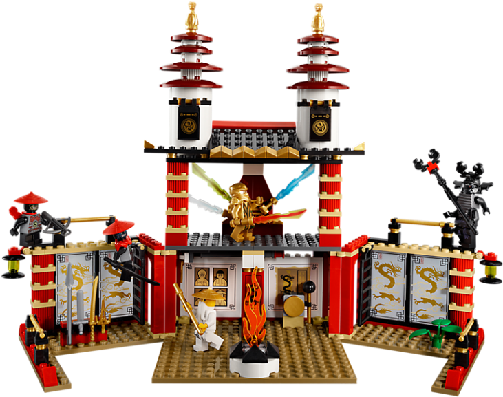 Lego Ninjago Temple Of Light - Lego Ninjago 70505 Temple Of Light (800x600), Png Download