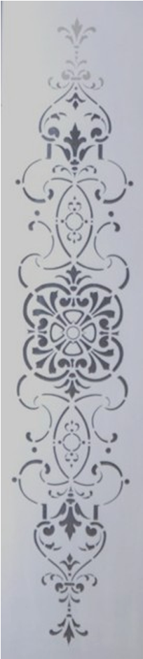 Victorian Etched Glass Door Panel - Glass Etching (1000x1000), Png Download