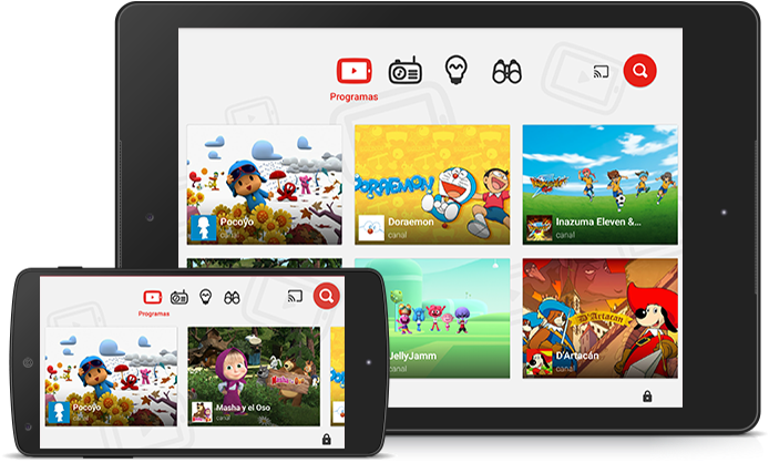 Youtube Kids Spain - 키즈 영상 (712x428), Png Download