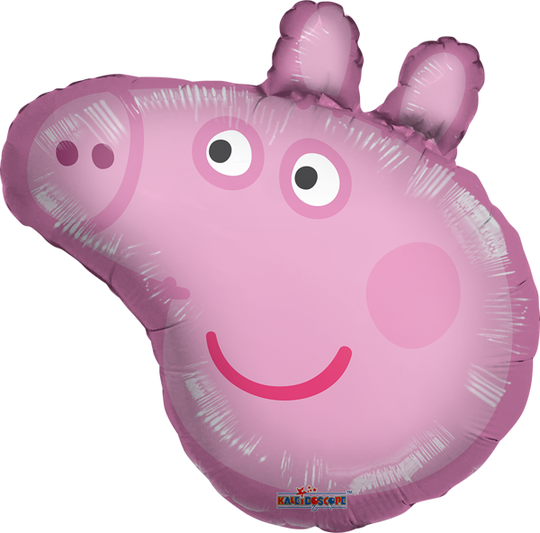 Peppa Pig Globo Metalico - Balão Mini Shape Peppa (600x592), Png Download