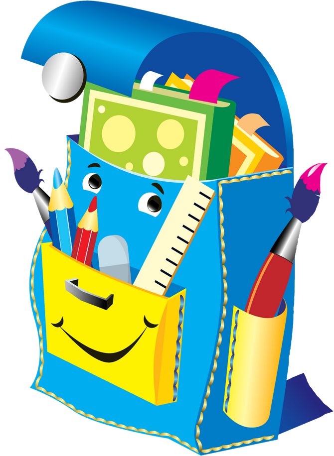 Фото, Автор Вика Виктория На Яндекс - School Kids Cartoon Png (670x916), Png Download