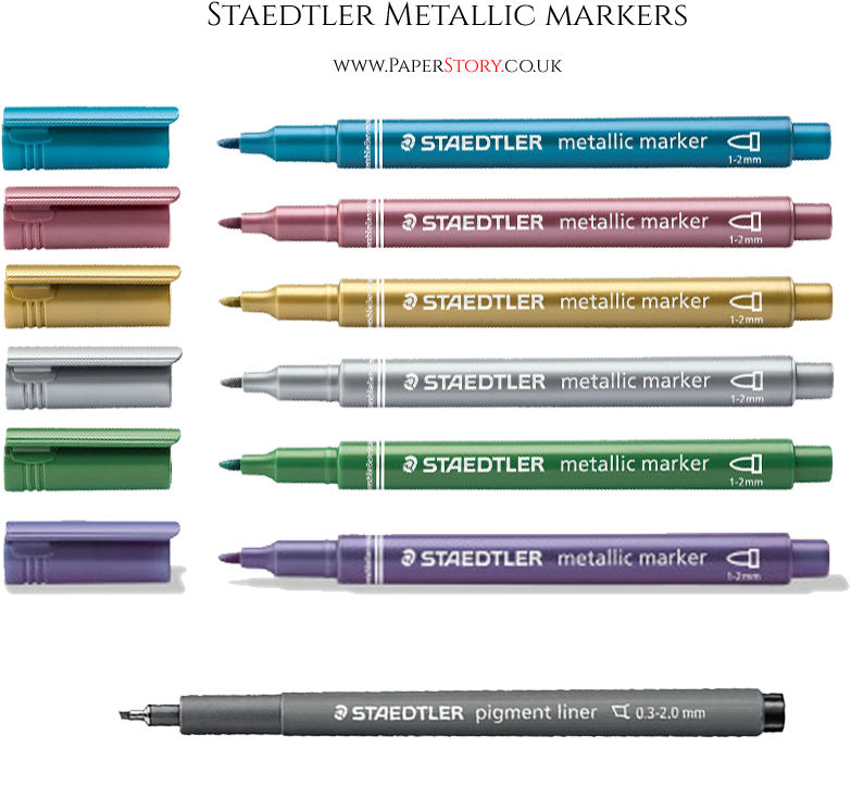 Staedtler Metallic Marker Pen Red (1024x768), Png Download