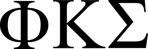 Phi Kappa Sigma Clip Art At Clker - Phi Kappa Sigma Png (600x200), Png Download