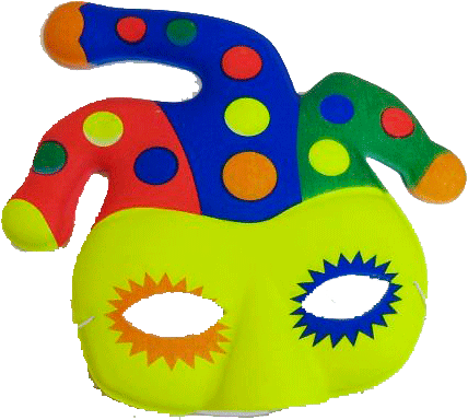 Antifaz-arlequin - Birthday (500x460), Png Download