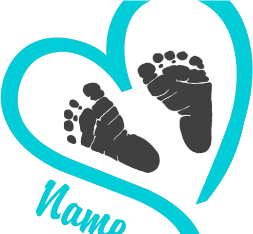 Light Blue Clipart Blue Baby Foot - Baby Footprints Svg Free - Free