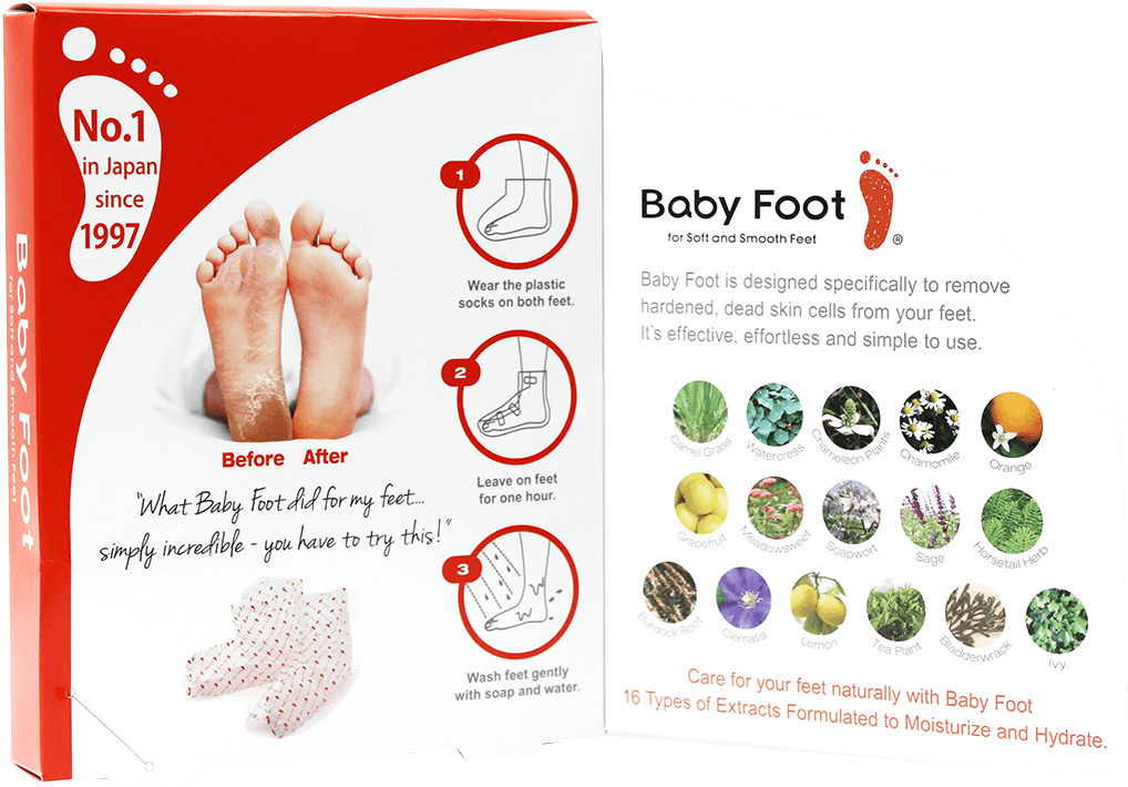 Babyfoot Original Deep Skin Exfoliation For Soft, Smooth (1200x1200), Png Download