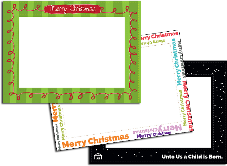 Christmas Frames Christmas Frames - Art (760x560), Png Download