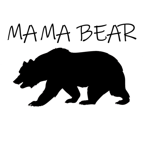 California Bear (500x500), Png Download