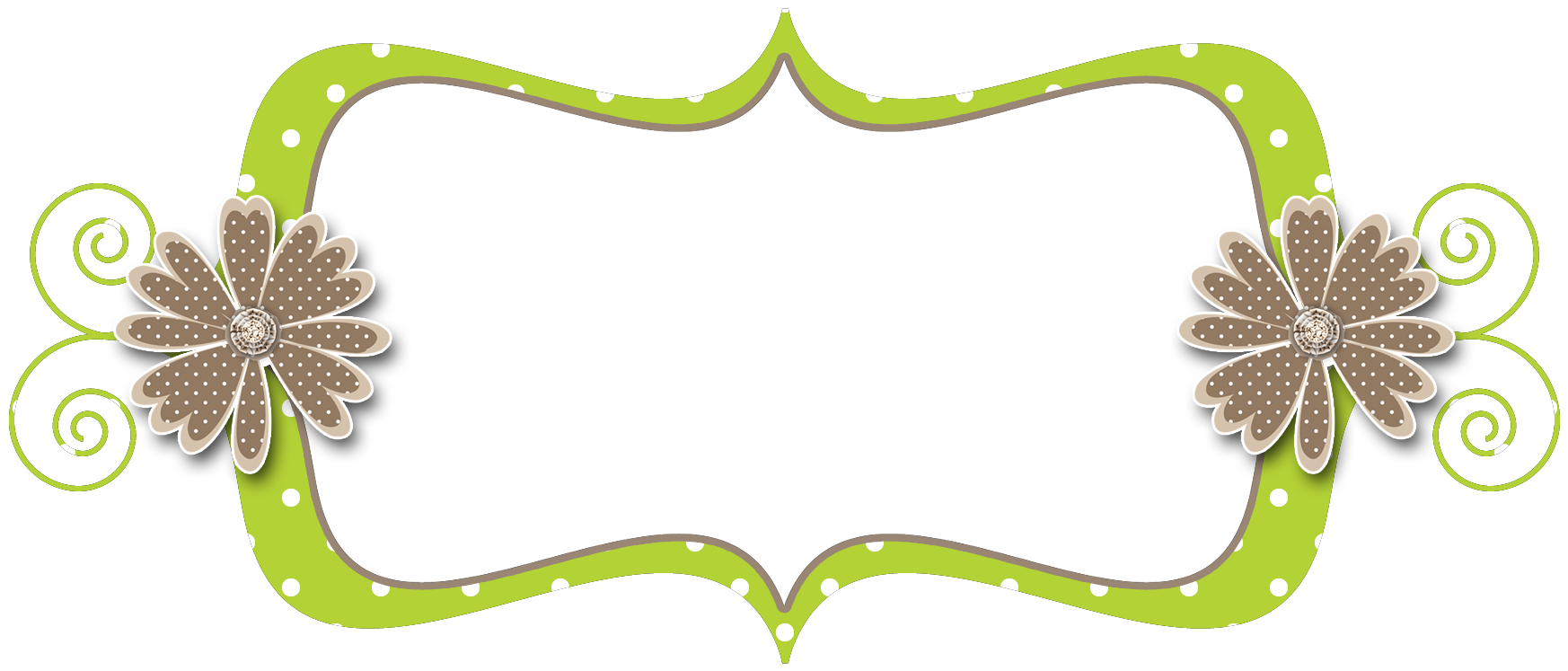 Curly Frame Polka Dot Lime Beige - Surajgarh Gurgaon (1800x1140), Png Download