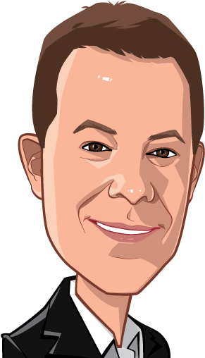 Steve Dennis - Cartoon (500x540), Png Download