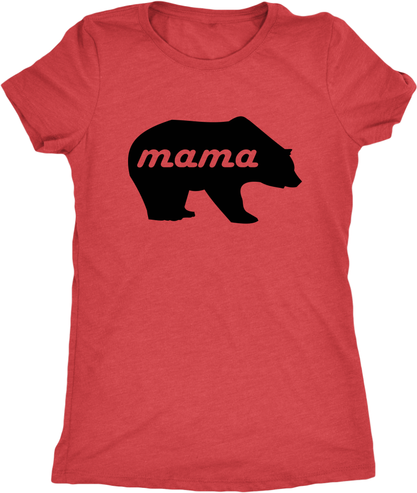 Mama Bear Tee - Bad Twin Peaks Tshirt (1024x1024), Png Download