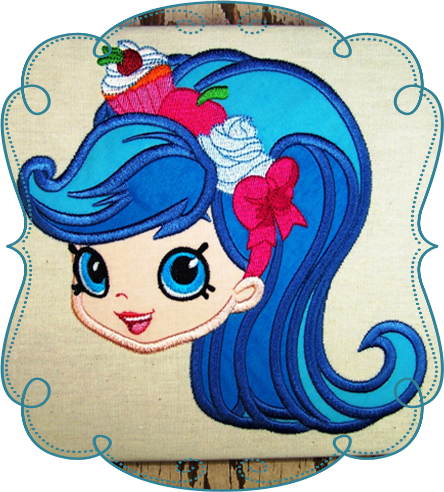 Sweetcakes - Machine Embroidery (1000x1000), Png Download