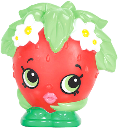 50516 Shopkins Illumi-mate - Shopkins Strawberry Kiss Illumi-mate Colour Changing (410x410), Png Download
