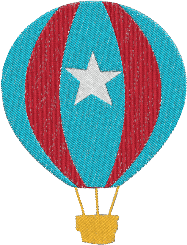 Balão Azul E Laranja Png (800x800), Png Download