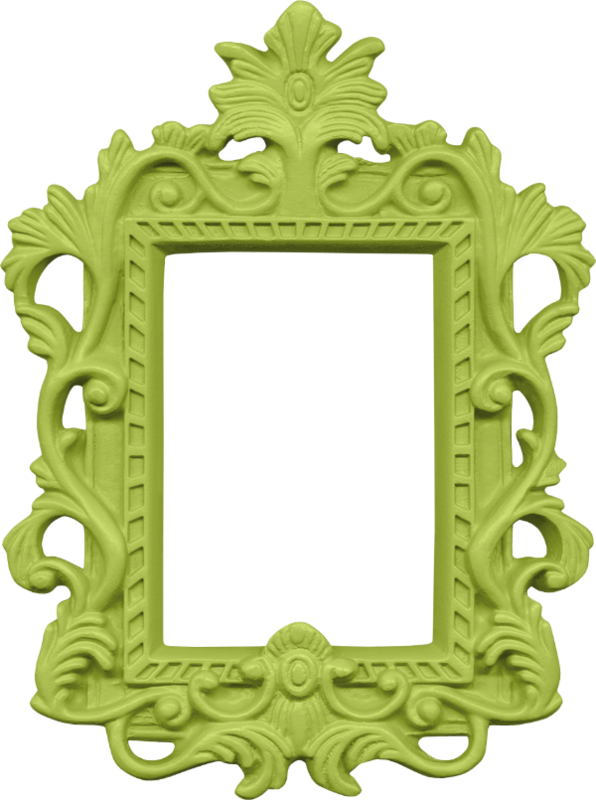 Cadre Vert Png - Picture Frame (596x800), Png Download