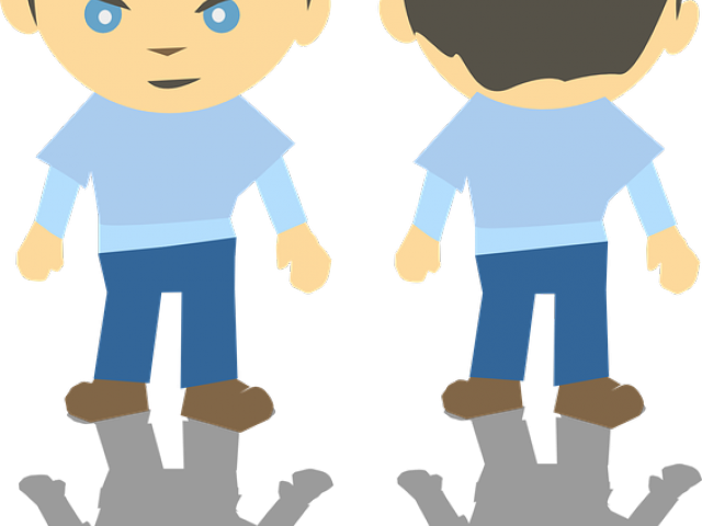 Shaow Clipart Boy Shadow - Clip Art (640x480), Png Download