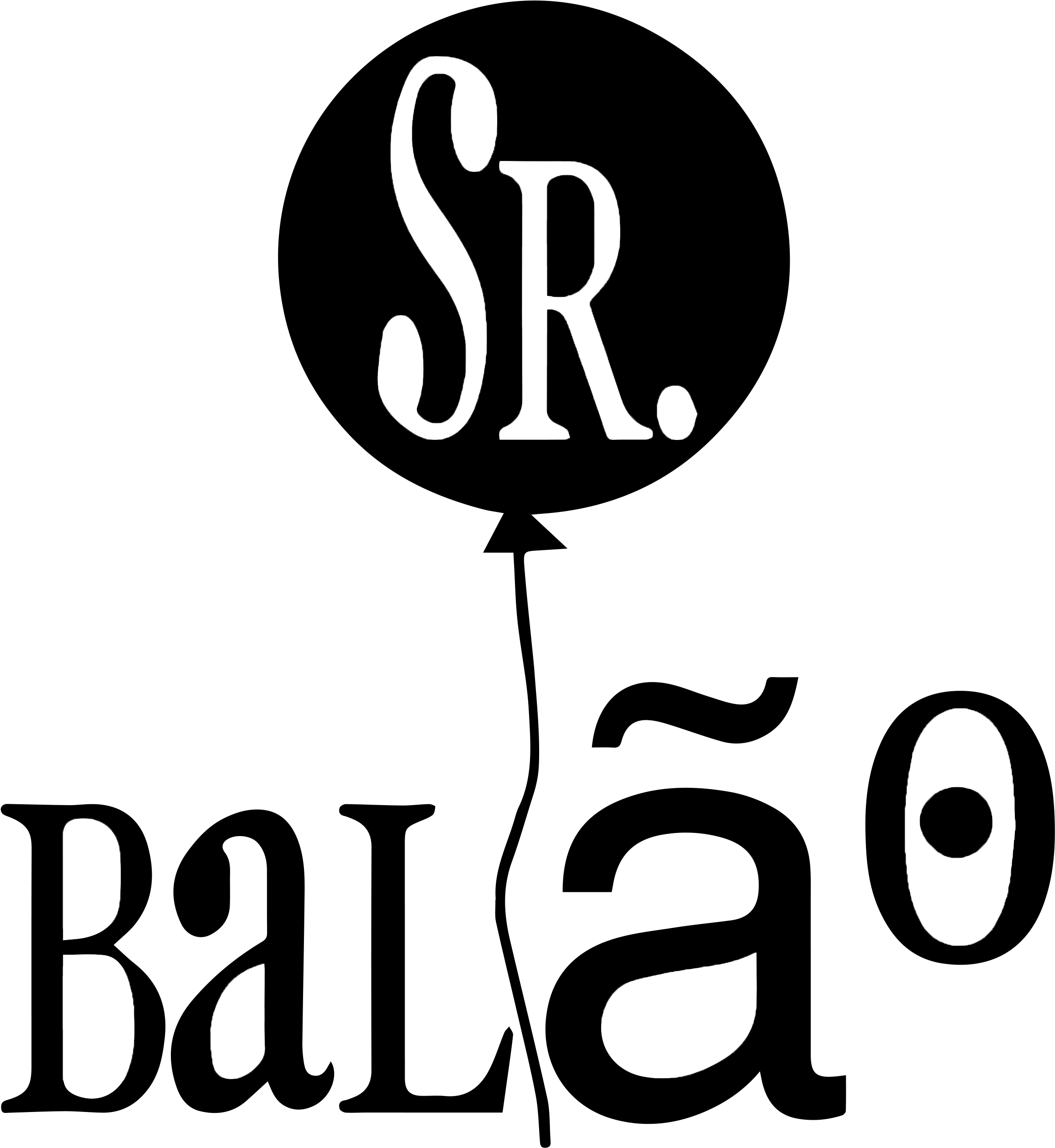 Senhor Balão - Alphabet (2319x2542), Png Download