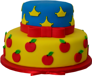 Nenhum Comentário Ainda - Aniversário Branca De Neve Bolo (400x400), Png Download