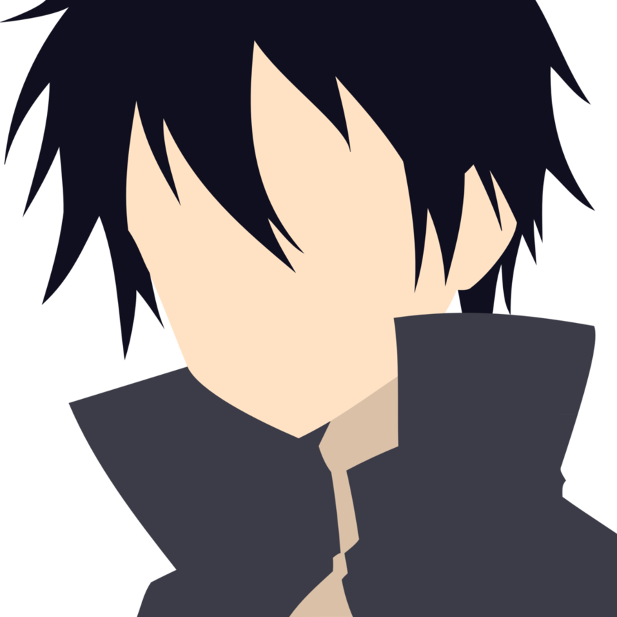 Sword Art Online Kirito Vector - Sword Art Online Kirito Hair (894x894), Png Download