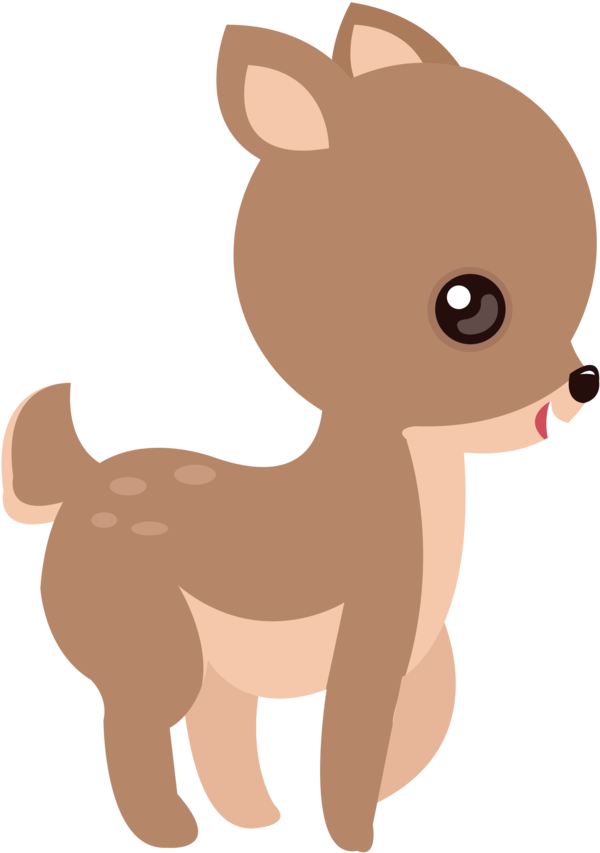 Kit Digital Branca De Neve - Baby Deer Clipart Png (725x900), Png Download