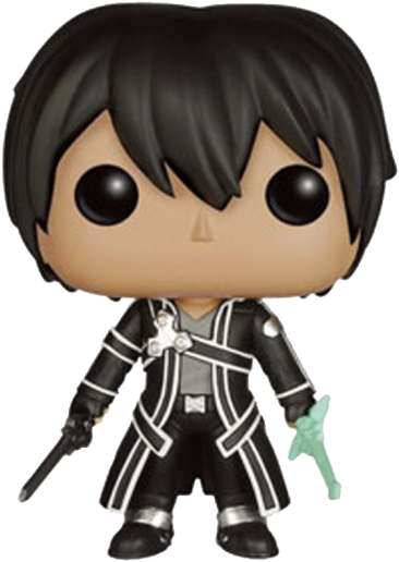 Vinyl Sword Art Online - Funko Pop Kirito (541x541), Png Download