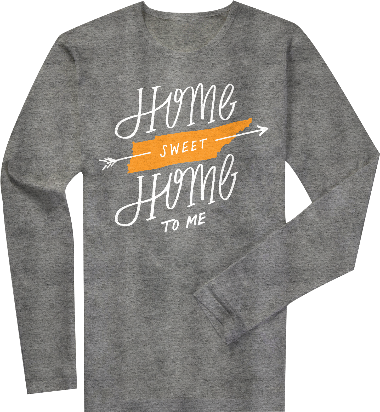 Long Sleeve Home Sweet Home - Sleeve (1600x1600), Png Download