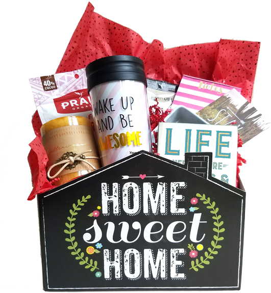 “home Sweet - Nashville Wraps 6 Pack Chalkboard Home Sweet Home Cards (554x605), Png Download