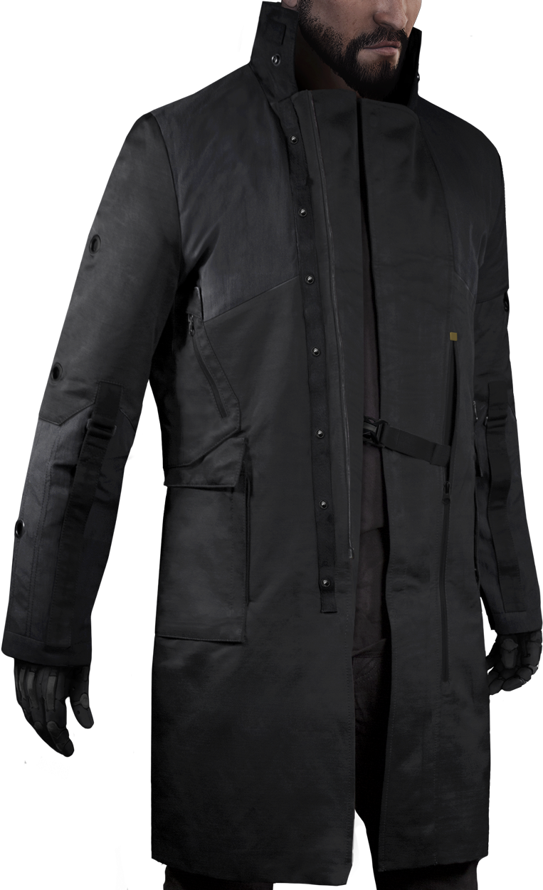 0 Limited Edition By - Musterbrand Jensen Coat (763x1250), Png Download