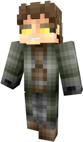 Vkowhogpng - Minecraft Deus Ex Skin (640x640), Png Download