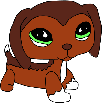 Dachshund Clipart Lps - Lps Clipart (382x367), Png Download