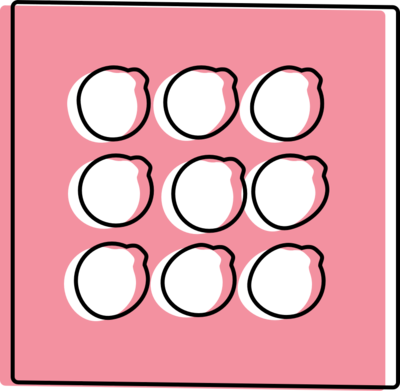 9 Shadow Palette - Circle (400x391), Png Download