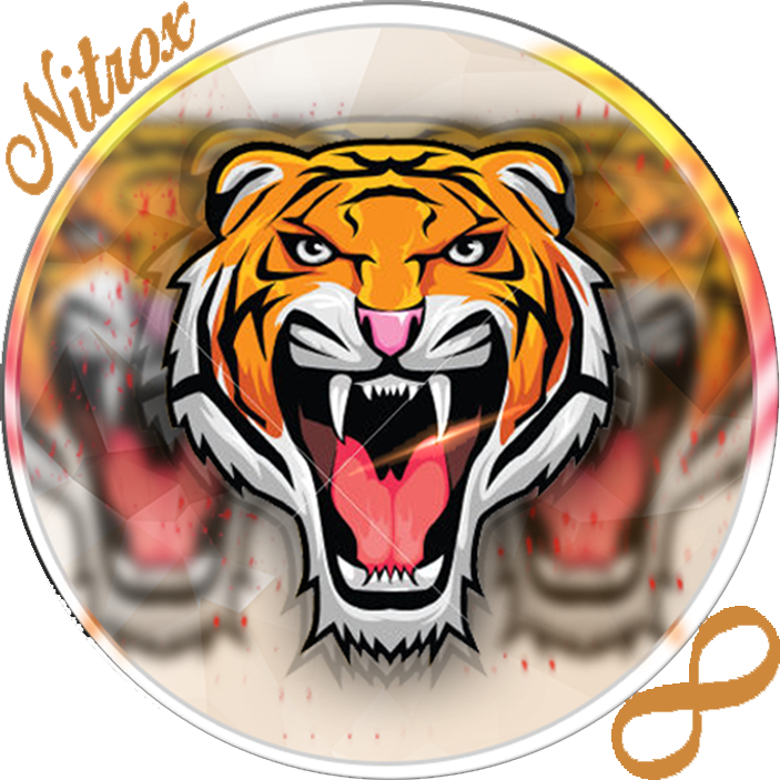Tiger By Nitrox - Roar (703x703), Png Download