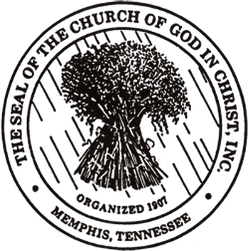 Contact Us - Church Of God In Christ Seal (349x353), Png Download