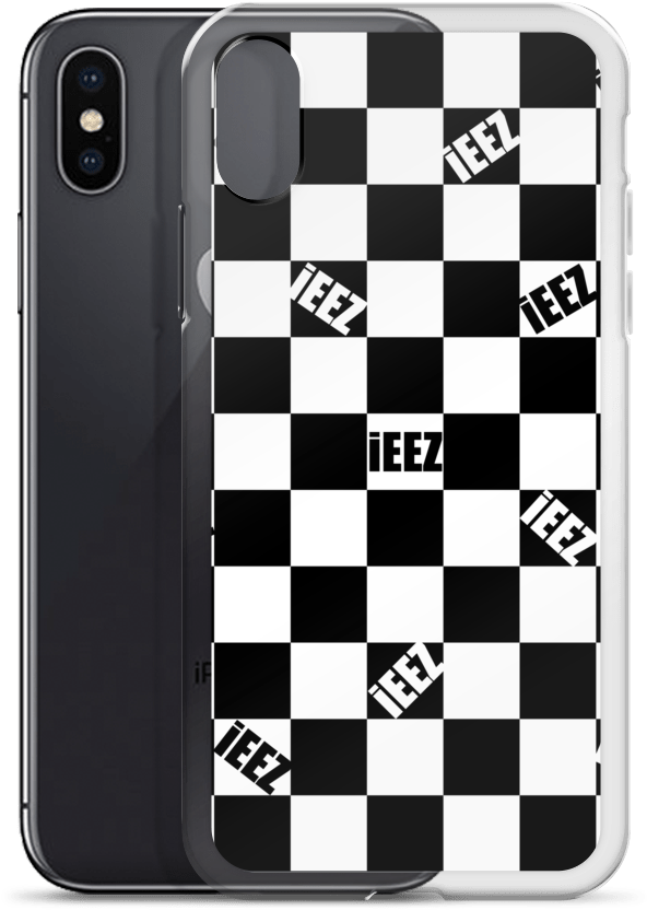 Ieez Checker Iphone Case - Chess (1000x1000), Png Download