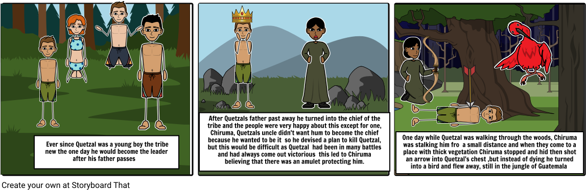 Quetzal - Cartoon (1164x385), Png Download