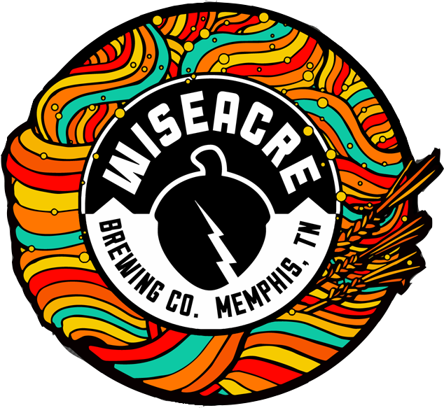 Wiseacrea Colorfull Logo - Customized 16 Oz Pilsner Glass (580x529), Png Download