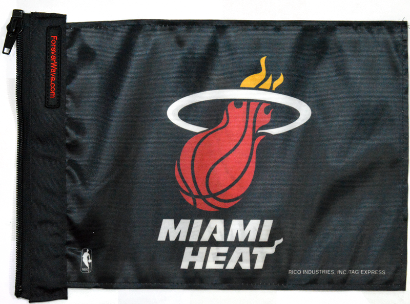 Miami Heat Flag - Miami Heat 2016 Logo (800x594), Png Download
