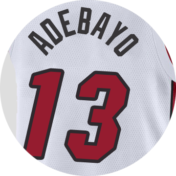 Miami Heat Bam Adebayo - Miami Heat (360x360), Png Download