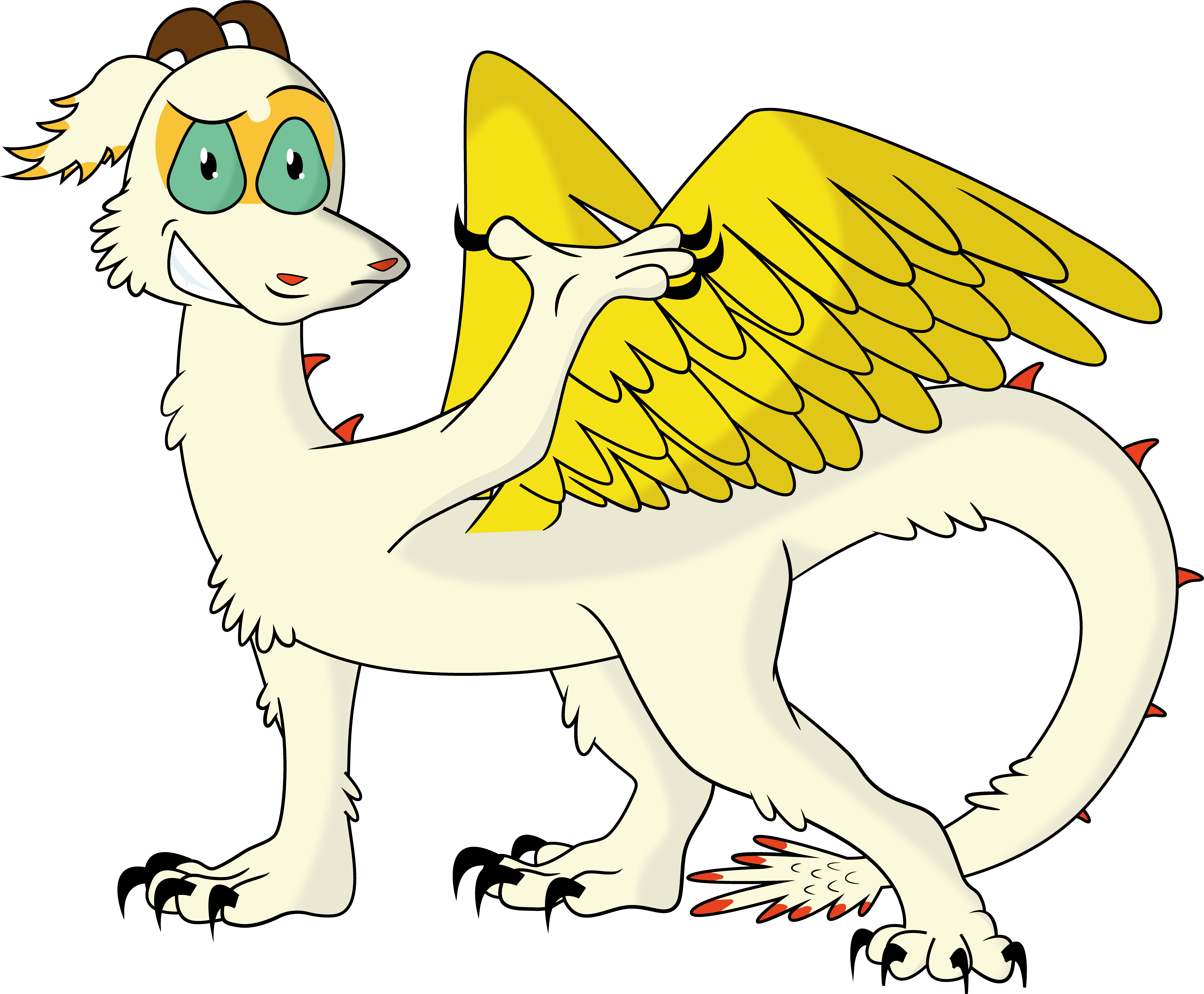 An Image Of Quetzal In All His Fuzzy Glory - Illustration (6406x5160), Png Download