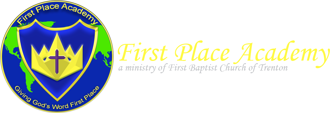 Fpa - First Baptist Church Of Trenton And First Place Academy (1163x423), Png Download