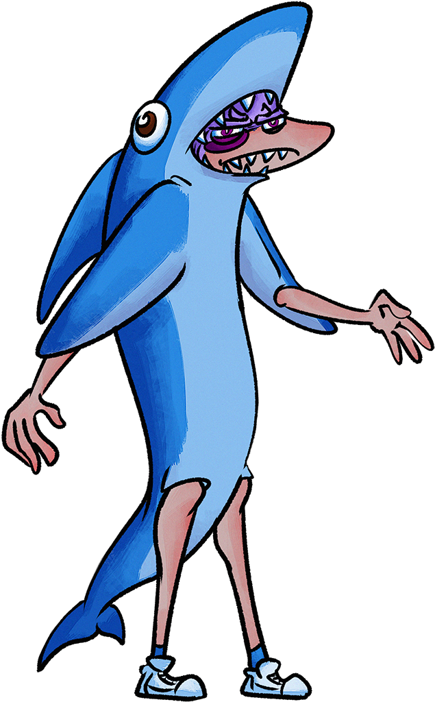 Sharkstume (700x1101), Png Download