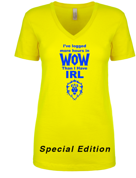 I've Logged More Hours In Wow Than Irl Alliance Blue - 5th Grade Camp Shirt (498x622), Png Download