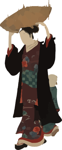 How To Set Use Mother And Son Shopping In The Market - Clip Art (246x591), Png Download