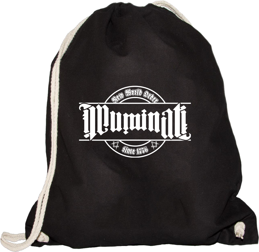 Illuminati Sonstiges Gymsac Schwarz (1044x1044), Png Download